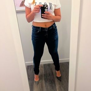 Levi Strauss super skinny jeans